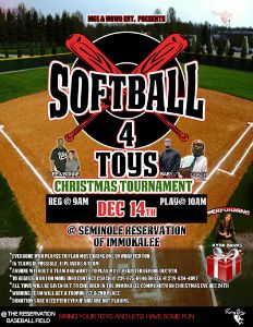 Lee Softball 4 Toys flyer
